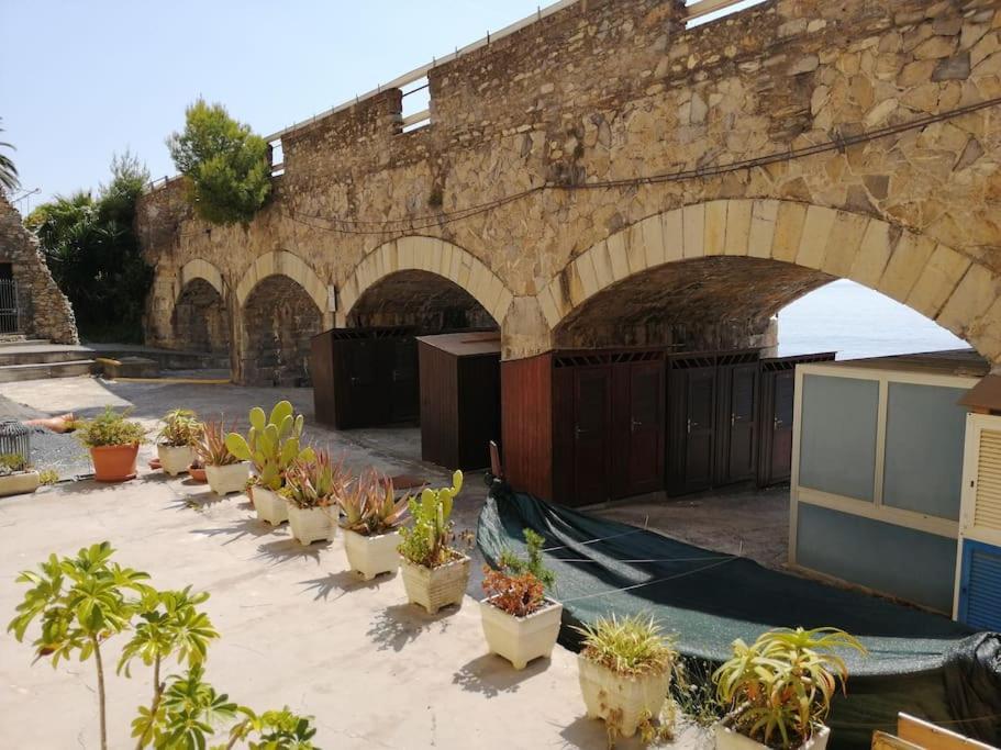 Apartamento Casa Del Sole Affacciato Sul Mare Cervo Exterior foto